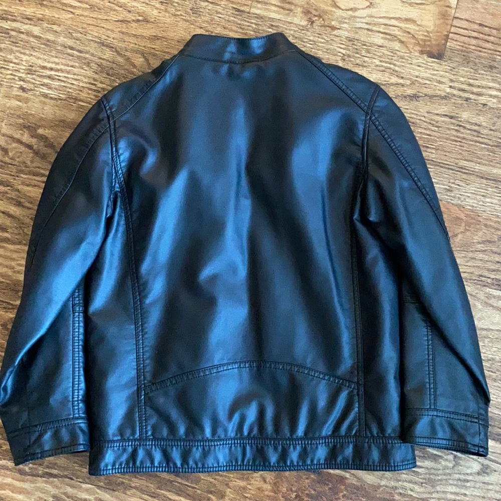 Black Rivet leather jacket - Picture 3 of 7